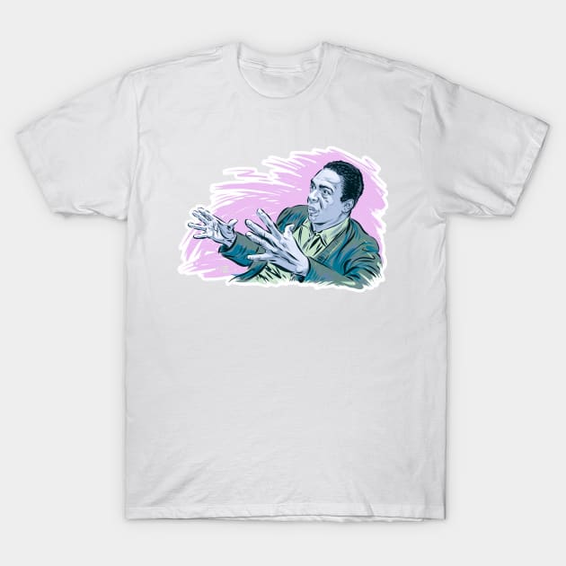John Coltrane - An illustration by Paul Cemmick T-Shirt by PLAYDIGITAL2020
